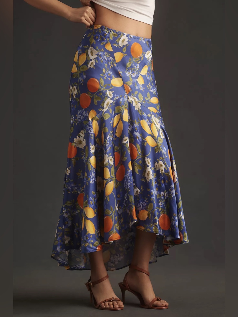 ANTHROPOLOGIE - Corey Lynn Calter Gilda Midi Skirt - Small